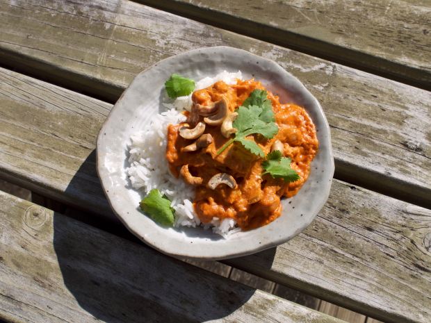Vegan Jackfruit and Chickpea Curry