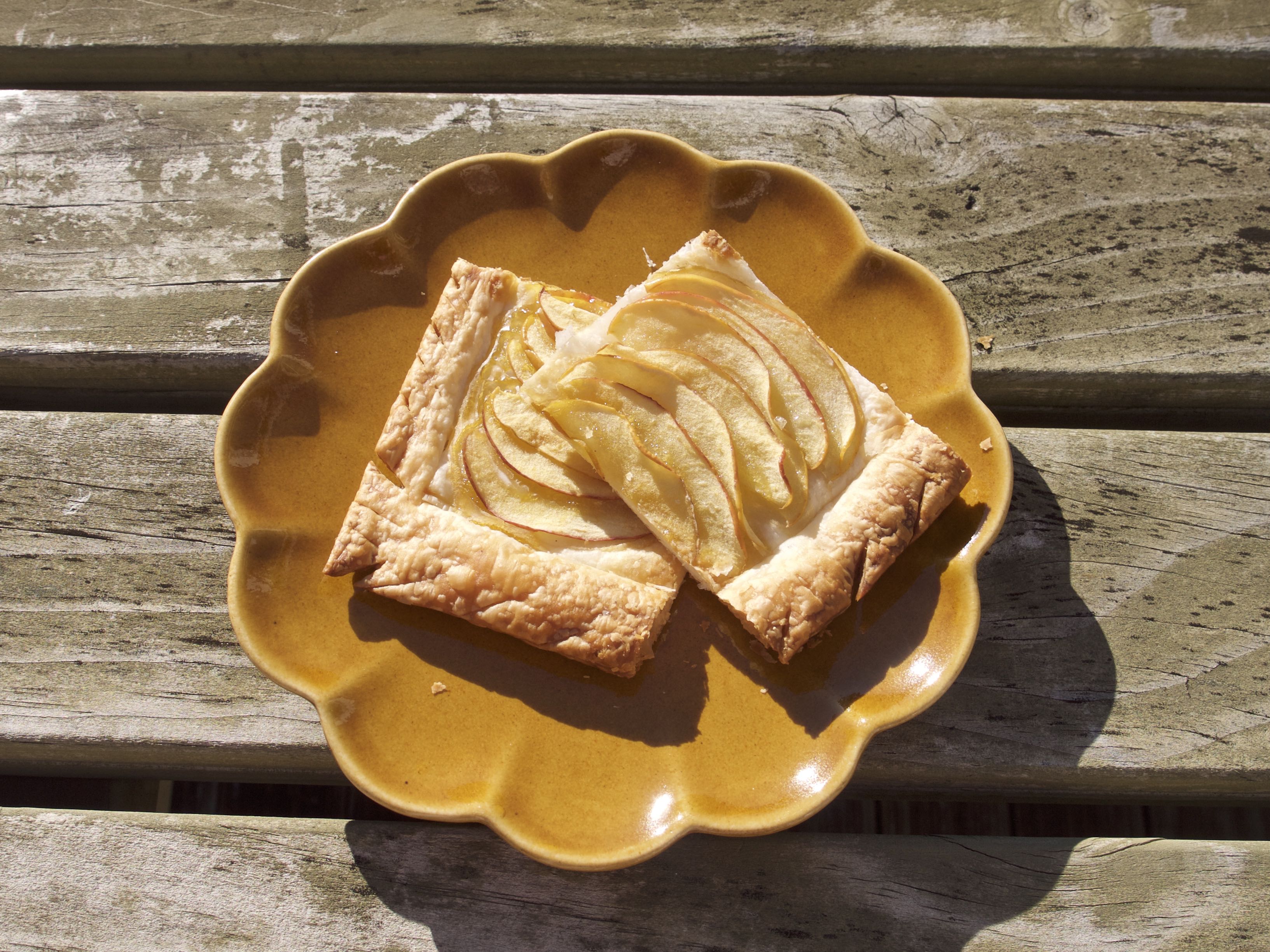vegan apple tart