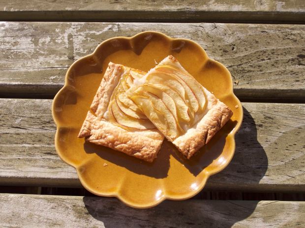 vegan apple tart